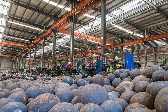 山东网架配件车间